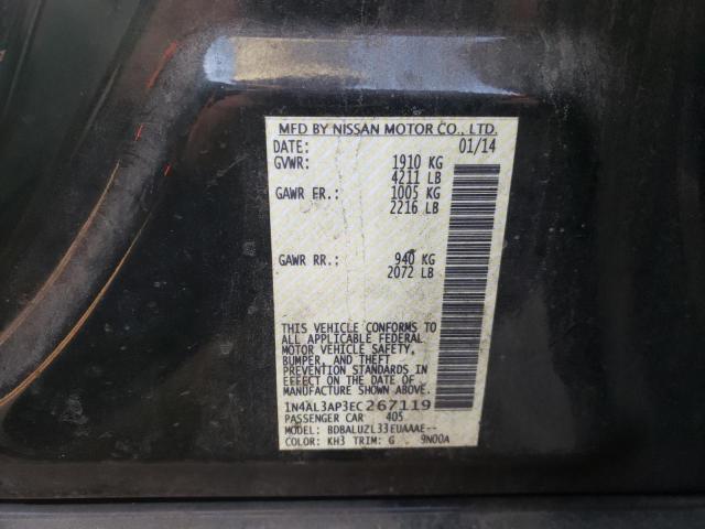 VIN 1N4AL3AP3EC267119 2014 NISSAN ALTIMA no.12