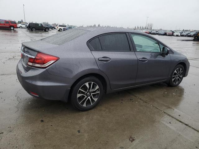 HONDA CIVIC EX 2015 charcoal  gas 19XFB2F86FE258357 photo #4