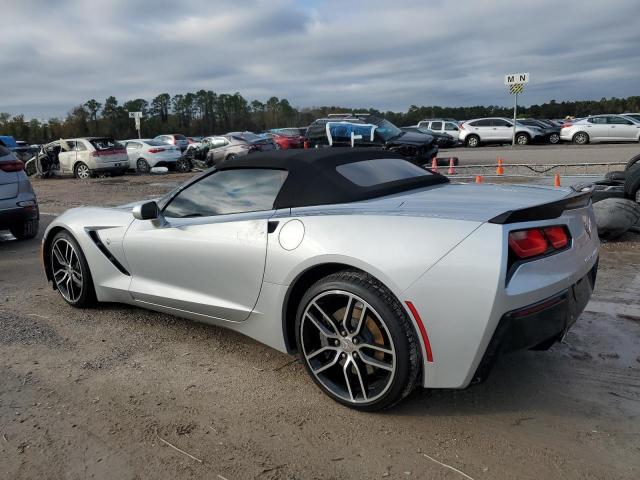 CHEVROLET CORVETTE S 2014 silver converti gas 1G1YF3D75E5125797 photo #3