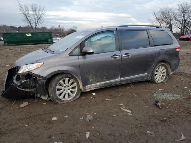 TOYOTA SIENNA XLE 2013 gray sports v gas 5TDDK3DC4DS070735 photo #1