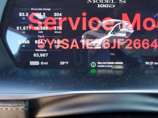 2018 TESLA MODEL S - 5YJSA1E26JF266485