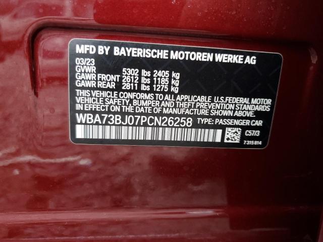 2023 BMW 540 XI - WBA73BJ07PCN26258