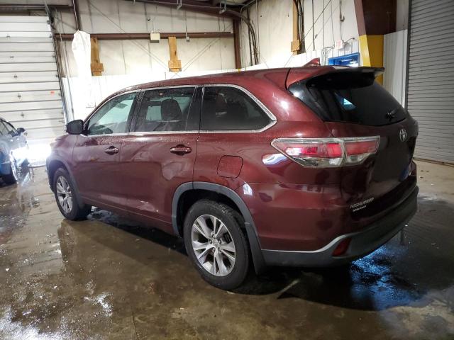 Vin: 5tdbkrfhxfs162633, lot: 83247014, toyota highlander le 20152