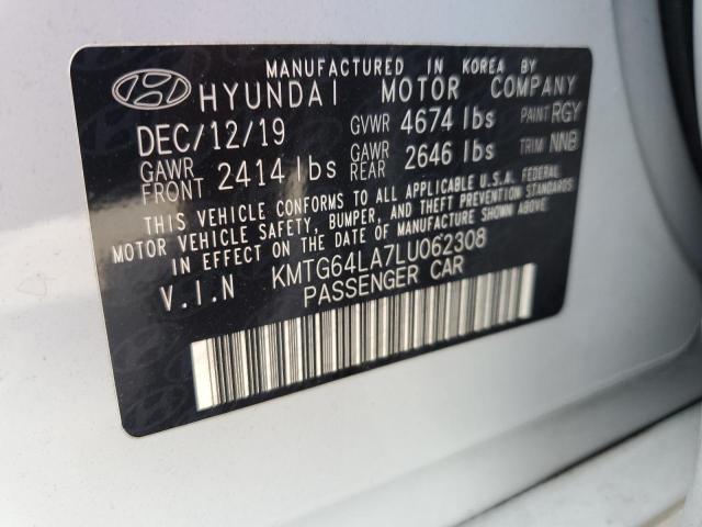 2020 GENESIS G70 KMTG64LA7LU062308
