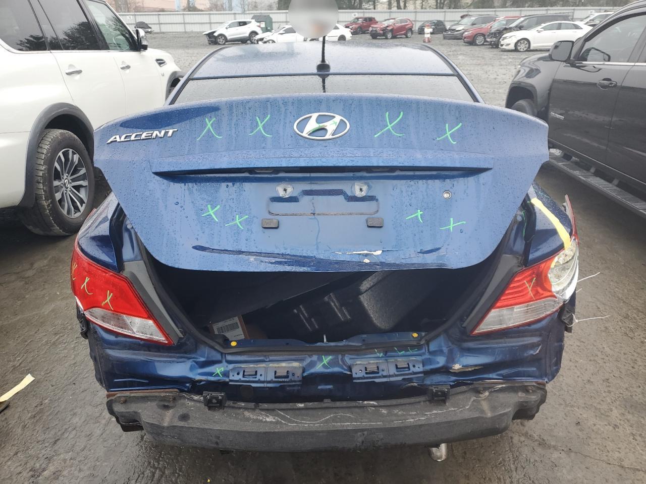 Lot #3030731109 2015 HYUNDAI ACCENT GLS