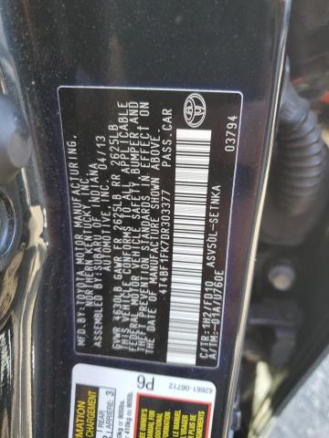 VIN 4T4BF1FK7DR303377 2013 TOYOTA CAMRY no.13