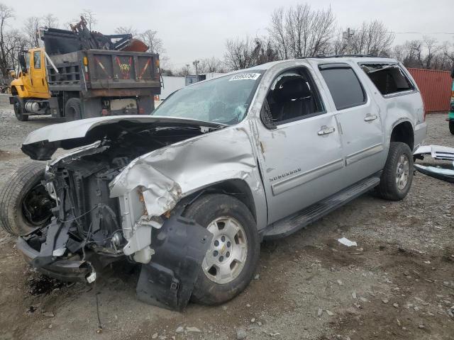 CHEVROLET SUBURBAN K 2011 silver  flexible fuel 1GNSKJE38BR320667 photo #1