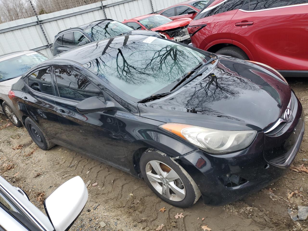 Lot #3034393092 2013 HYUNDAI ELANTRA GL