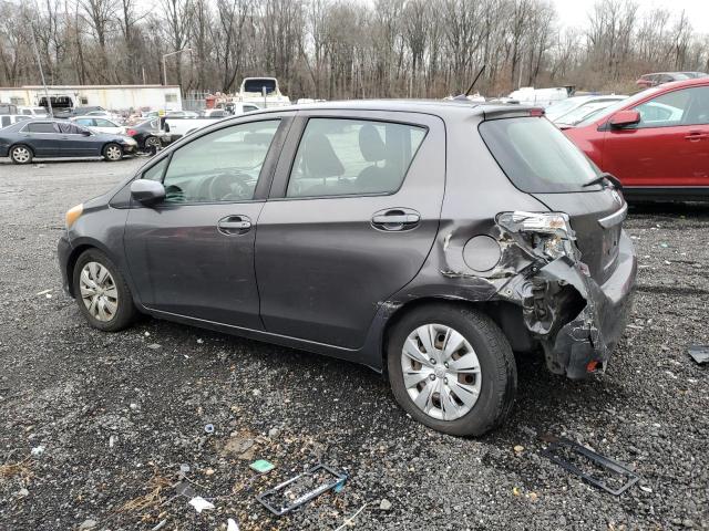 TOYOTA YARIS 2012 gray  gas JTDKTUD31CD502136 photo #3