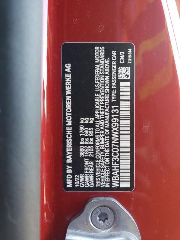 2022 BMW Z4 WBAHF3C07NWX99131