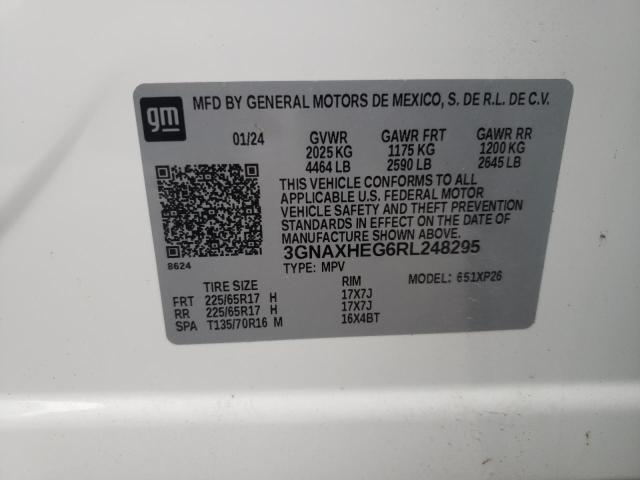 2024 CHEVROLET EQUINOX LS - 3GNAXHEG6RL248295