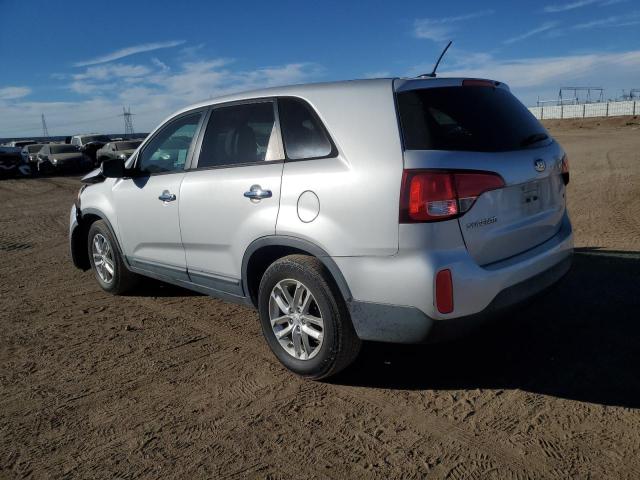 KIA SORENTO LX 2015 silver  gas 5XYKT3A6XFG581644 photo #3