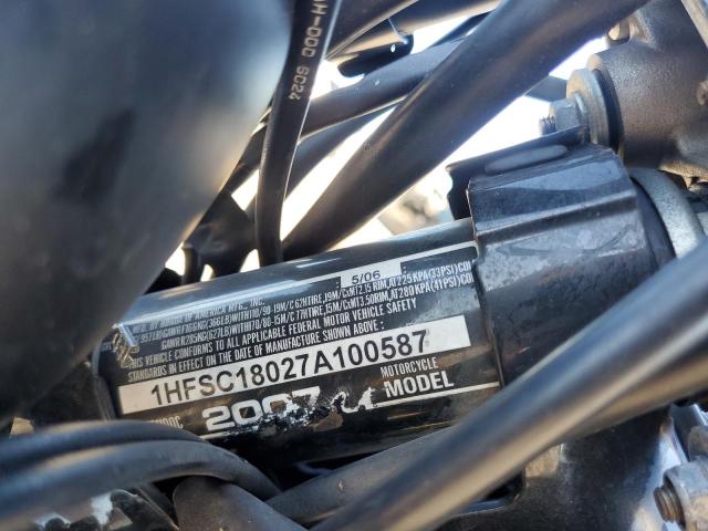 2007 HONDA VT1100 C 1HFSC18027A100587