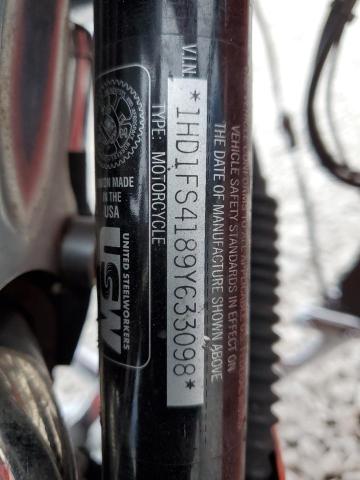 2009 HARLEY-DAVIDSON FLTR 1HD1FS4189Y633098