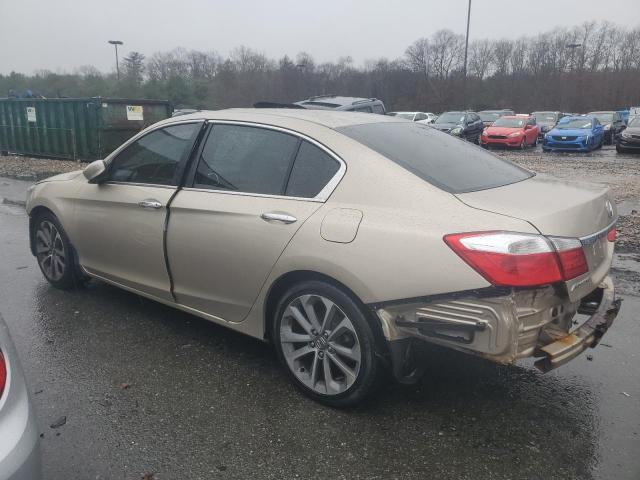 HONDA ACCORD LX 2013 gold  gas 1HGCR2F33DA220542 photo #3