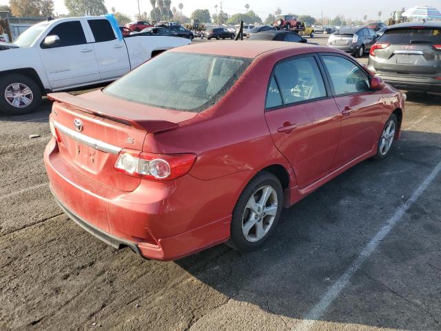 TOYOTA COROLLA BA 2012 red  gas 5YFBU4EE7CP071778 photo #4