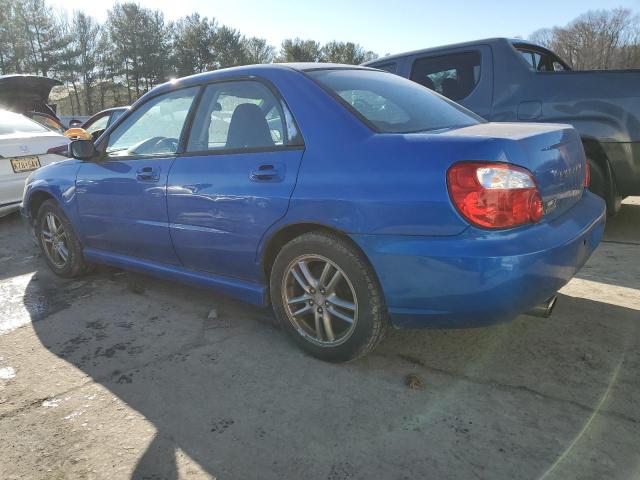 SUBARU IMPREZA WR 2005 blue  gas JF1GD29625G525149 photo #3