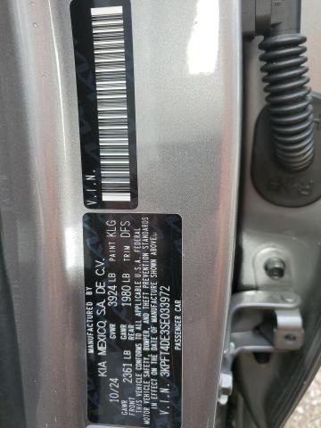 2025 KIA K4 LX 3KPFT4DE3SE033972