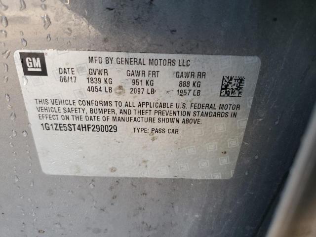 2017 CHEVROLET MALIBU LT - 1G1ZE5ST4HF290029