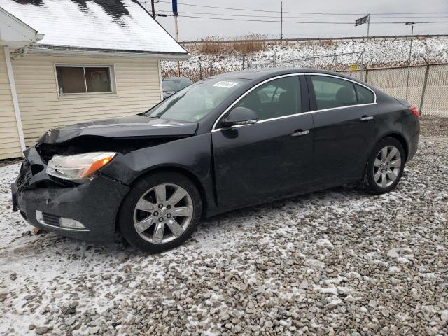 BUICK REGAL PREM 2013 charcoal  flexible fuel 2G4GS5EV0D9248377 photo #1