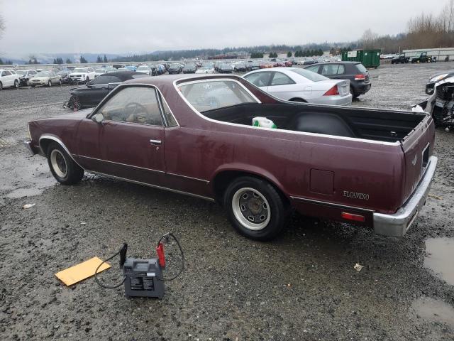 CHEVROLET EL CAMINO 1980 burgundy   1W80KAK495561 photo #3