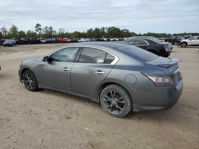 NISSAN MAXIMA S 2014 gray sedan 4d gas 1N4AA5AP5EC487587 photo #3