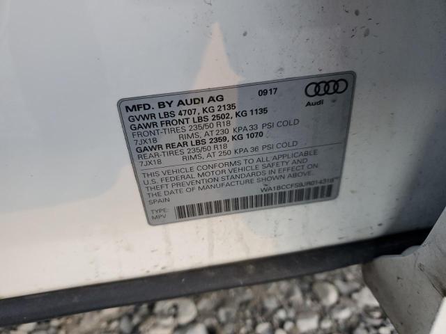 2018 AUDI Q3 PREMIUM - WA1BCCFS9JR014318