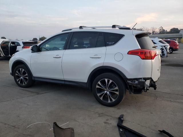 TOYOTA RAV4 LIMIT 2015 white  gas 2T3YFREV4FW223382 photo #3