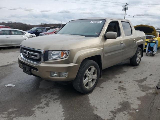 HONDA RIDGELINE 2011 tan  gas 5FPYK1F53BB006862 photo #1