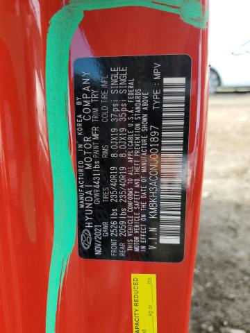 2022 HYUNDAI KONA N BAS KM8KH3AC0NU001897
