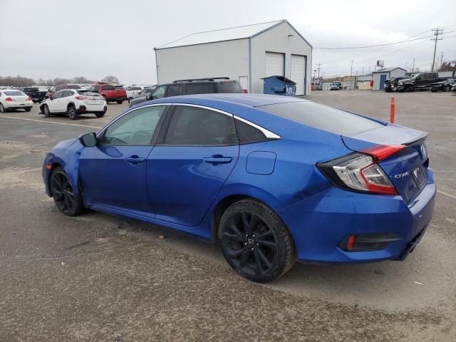 Vin: 19xfc2f89ke209970, lot: 86146884, honda civic sport 20192
