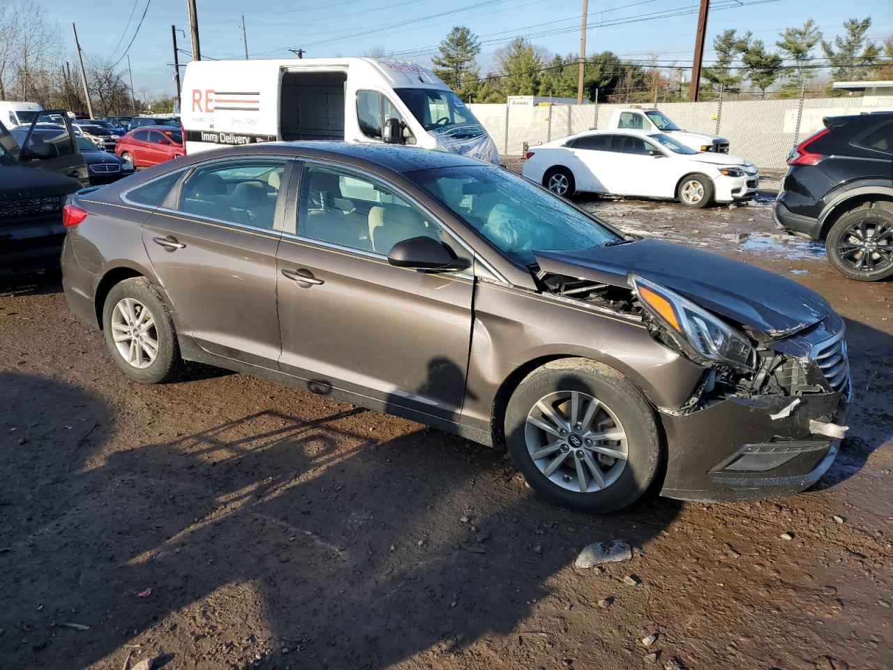 Lot #3033357868 2015 HYUNDAI SONATA SE