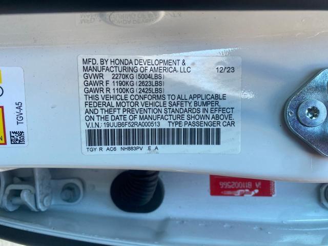 2024 ACURA TLX A-SPEC 19UUB6F52RA000513