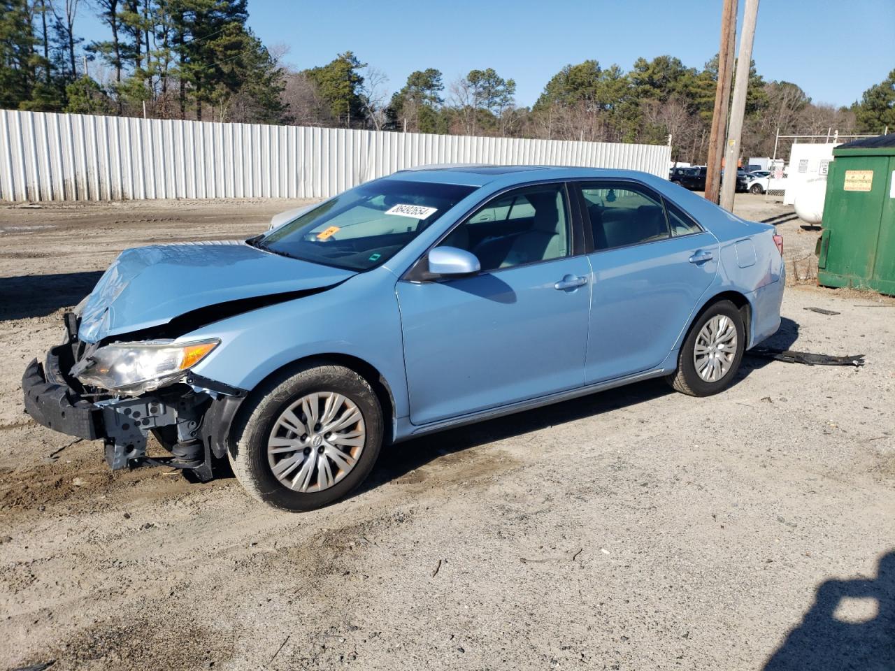  Salvage Toyota Camry