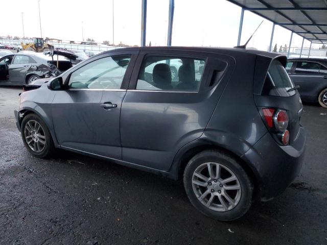 CHEVROLET SONIC LT 2012 gray  gas 1G1JC6SH6C4229452 photo #3