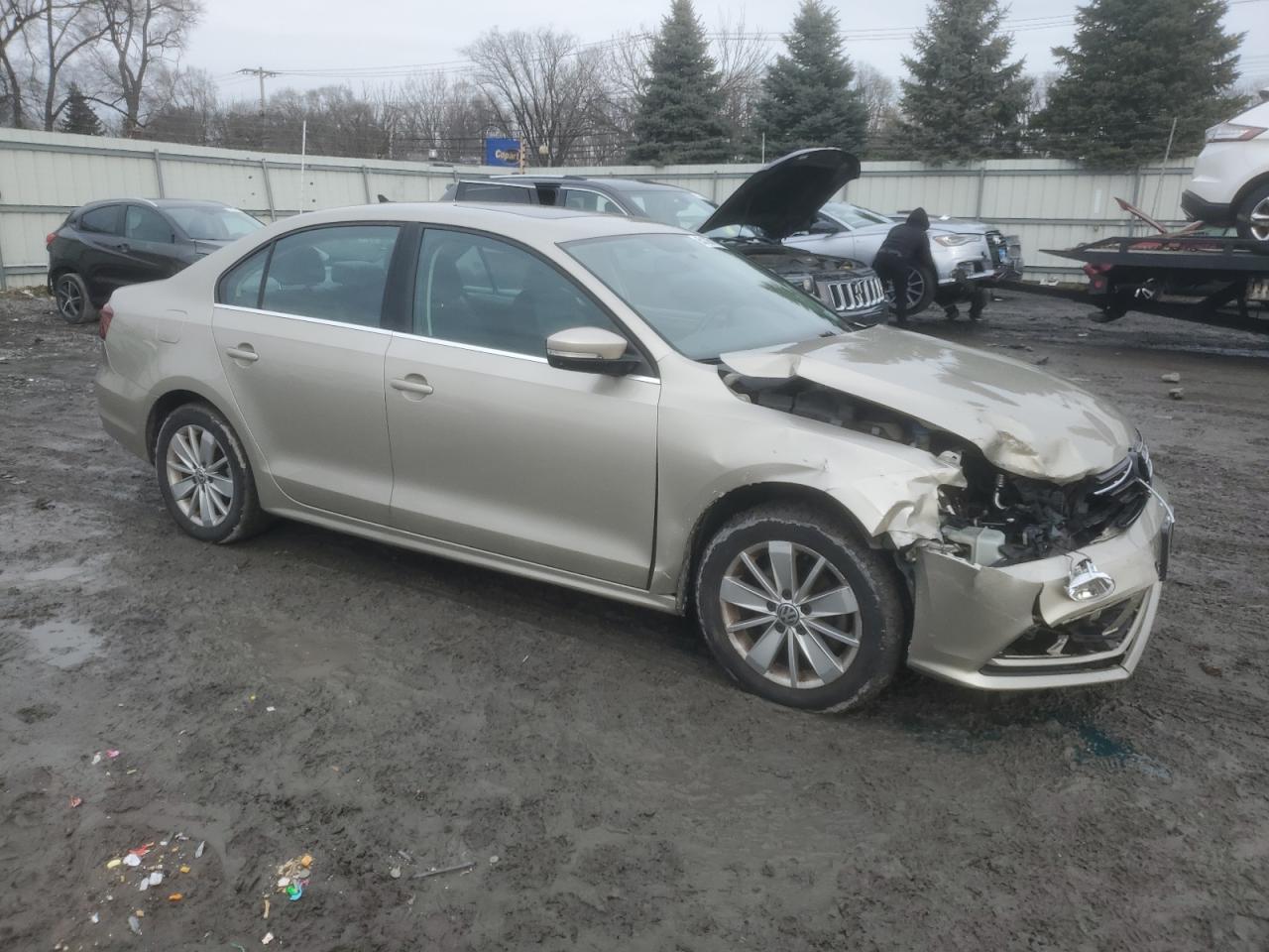 Lot #3028341829 2016 VOLKSWAGEN JETTA SE