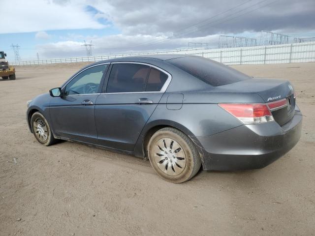 HONDA ACCORD LX 2011 gray  gas 1HGCP2F32BA015734 photo #3