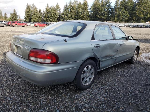 MAZDA 626 ES 1999 silver  gas 1YVGF22C1X5835600 photo #4