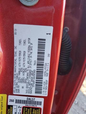 2017 TOYOTA TUNDRA CRE - 5TFAW5F14HX583868