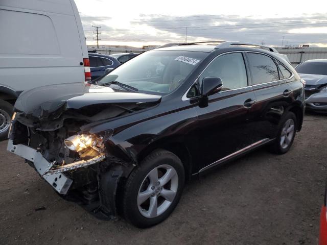 LEXUS RX 350 2013 black  gas 2T2ZK1BA5DC096471 photo #1