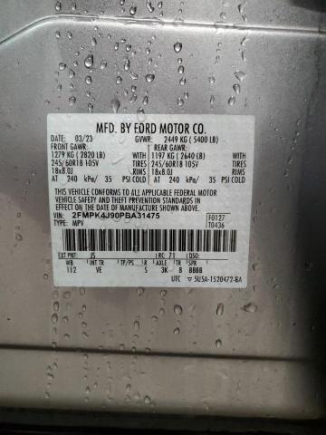 2023 FORD EDGE SEL - 2FMPK4J90PBA31475