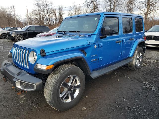 JEEP WRANGLER U 2022 blue  gas 1C4HJXEG3NW246088 photo #1