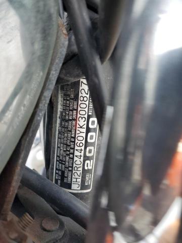 2000 HONDA VT750 CD2 JH2RC4460YK300827