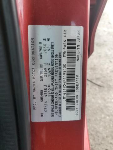 2015 MAZDA 6 TOURING - JM1GJ1V54F1198400