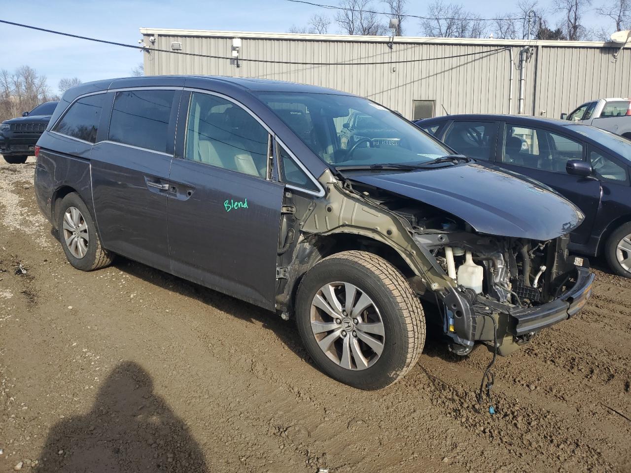 Lot #3038047230 2017 HONDA ODYSSEY EX