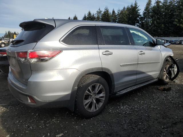 Vin: 5tdbkrfh7fs140122, lot: 83716114, toyota highlander le 20153