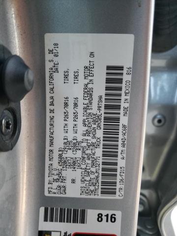 2018 TOYOTA TACOMA DOU - 3TMCZ5AN6JM132771