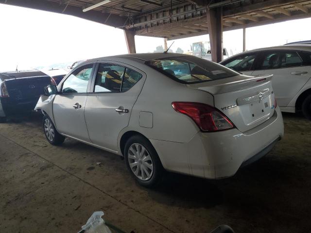 NISSAN VERSA S 2015 white sedan 4d gas 3N1CN7AP5FL898483 photo #3