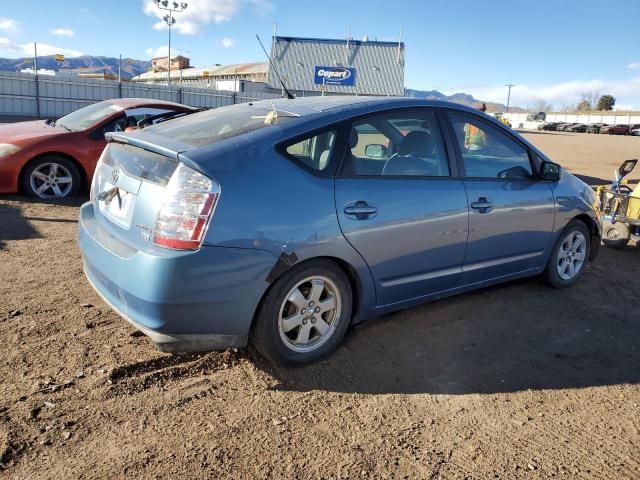 TOYOTA PRIUS 2007 blue hatchbac hybrid engine JTDKB20U777584335 photo #4