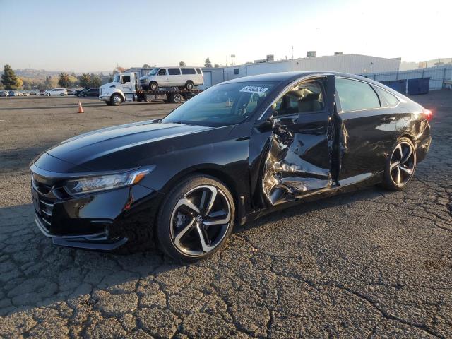 HONDA ACCORD SPO 2022 black  gas 1HGCV1F49NA028753 photo #1